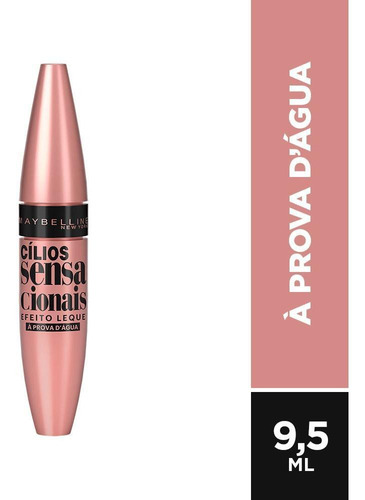 Rímel Maybelline Cilios Sensacionais À Prova D'água