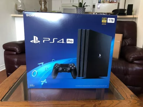 Sony Playstation 4 Pro 4K 1TB Bivolt + Controle Dualshock 4 + Jogo Brinde /  Frete Grátis !!