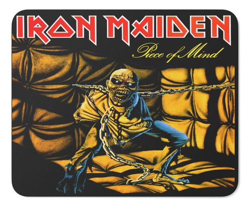 Rnm-0436 Mouse Pad Iron Maiden Piece Of Mind (21x17 Cms)
