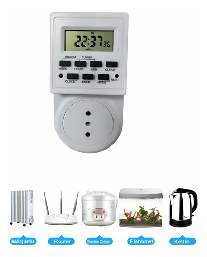 Timer Digital Programable Digital Temporizador Vida Buenas