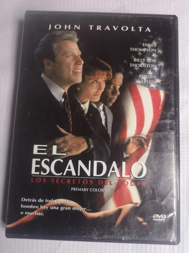 El Escándalo Los Secretos Del Poder Película Dvd John Travol