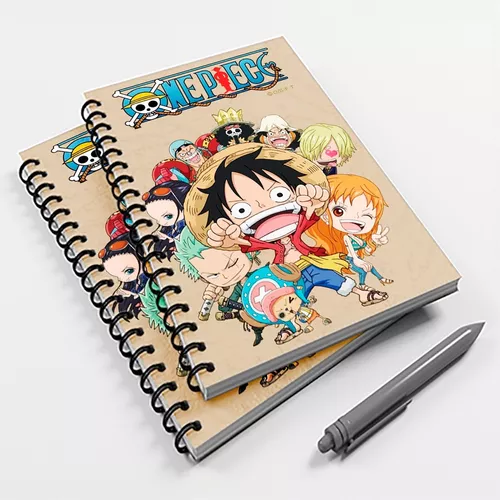 Caderno Anime: Hinata - 1 Matéria - 96 Folhas + Brinde