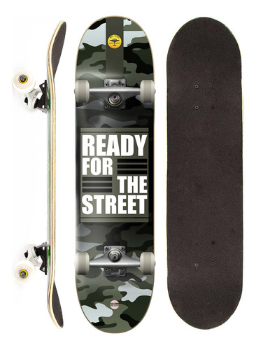 Skate Montado Completo Iron Profissional Readystreet