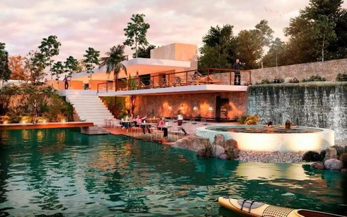 Imagen 3 de 4 de Terreno En Venta Frente A Lago En Privada En El Norte De Mér