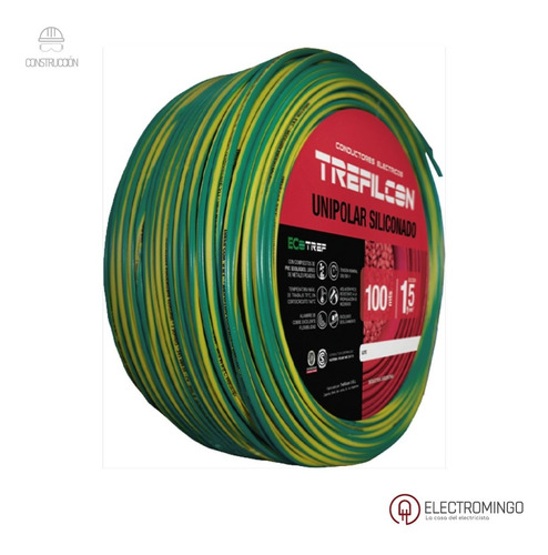Cable Siliconado Trefilcon 1 X 1,5 Mm Alta Temperatura 10 Mt