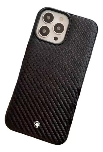 L Capa Protetora Preta Zs Montblanc Para iPhone 2024