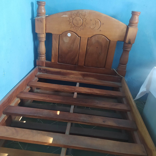 Cama Doble De Madera 