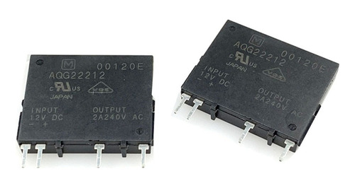 Relé Estado Sólido Aqg22212 Ar Condicionado Split 12vdc 2a