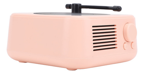 Altavoz Rosa Estilo Tocadiscos Retro Vintage Portátil