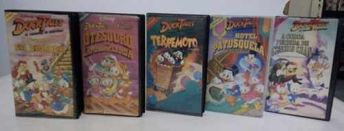 Coleção Ducktales Filmes Vhs-dvd Leia