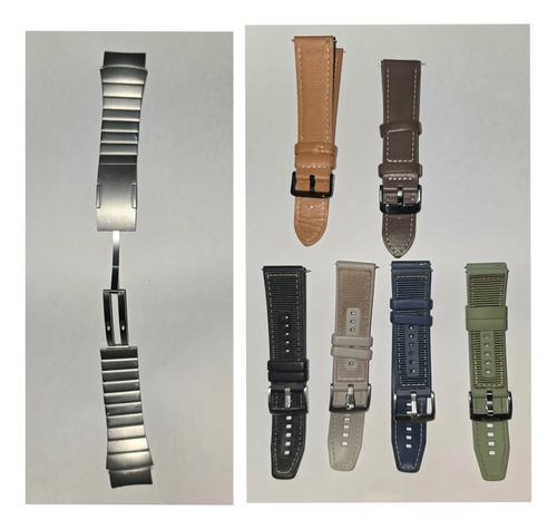 Smartwatch, Huawe| Watch Gt 4 46mm Verde + 6 Pulseiras Reser Prateado Verde Prateado (Usado)