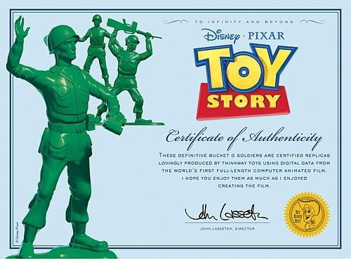 Toy Story 4 Signature Collection Cubeta Con Soldados 72 Pz