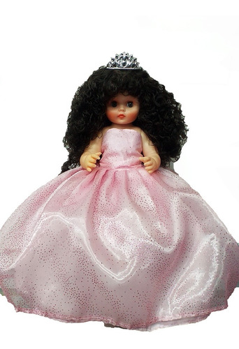 Muñeca Quinceañera Xv 15 China Rosa Pastel