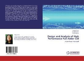 Libro Design And Analysis Of High Performance Full Adder ...