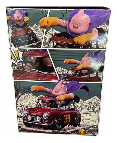 Majin Buu Mr Satan Carro Figuras Dragon Ball Z Hoy X Flex