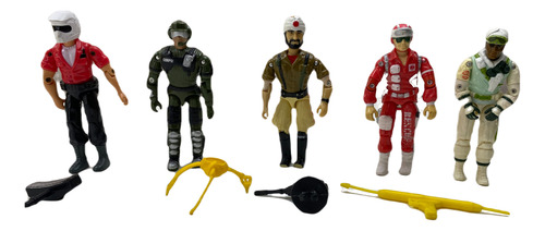 5 Figuras De Gi Joe Original (Usado)