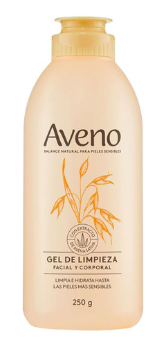 Aveno Gel De Limpieza Profunda Pieles Sensibles Reactivas Avena Natural Limpiados Extra Suave