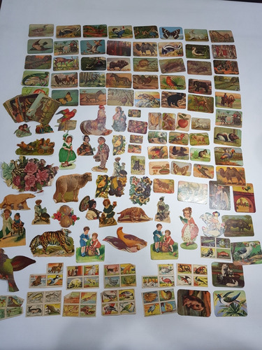 Antiguas Figuritas Infantiles Cromo Lito Troquel Mag 61358