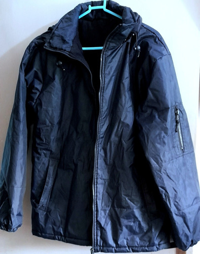 Campera Impermeable Unisex.t.m/l.usada.mb Estado.abrigada.