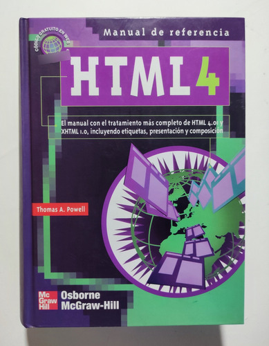 Manual De Referencia Html. Thomas A Powell. Programación Web (Reacondicionado)