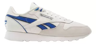 Tenis Reebok Classic Leather Blue Hombre Moda Casual