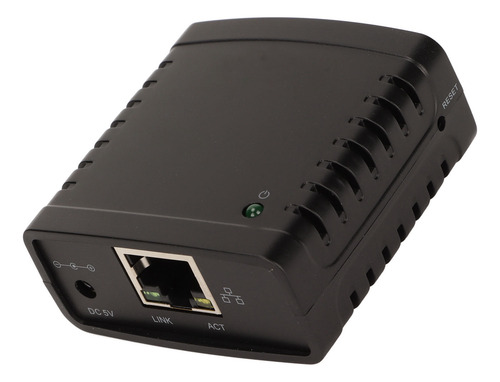 Servidor De Impressão Usb Tcp Ip Lpr 10mbps 100mbps Standard