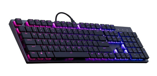 Imagen 5 de 7 de Teclado Gamer Cooler Master Sk650 Rgb Mecanico Negro Pc Usb
