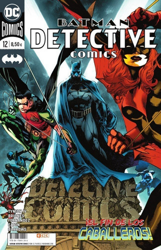 BATMAN: DETECTIVE COMICS NUM. 12 (RENACIMIENTO), de Tynion IV, James. Editorial ECC ediciones, tapa blanda en español