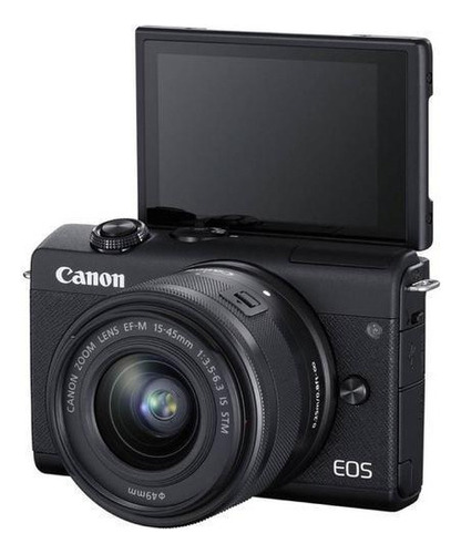 Canon Eos M200 Ef-m15-45 Is Stm Kit 24.1mp 4k Táctil