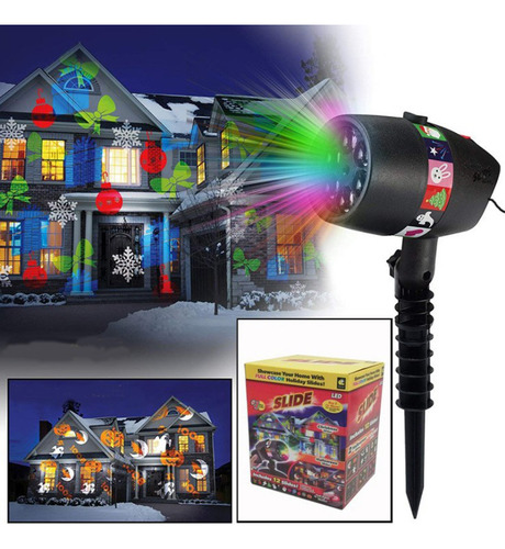 Luces Led Para Proyectores De Copos De Nieve