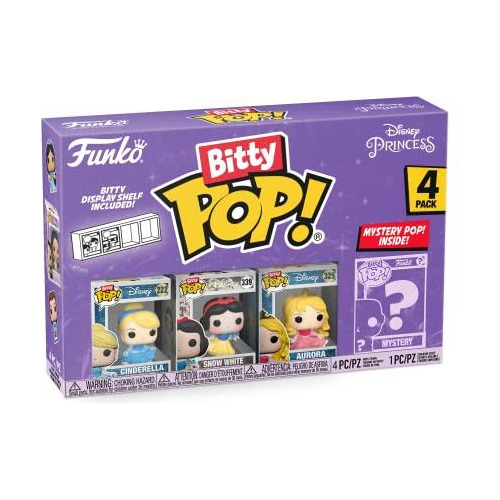 Funko Bitty Pop! Disney Princess Mini Collectible Toys And