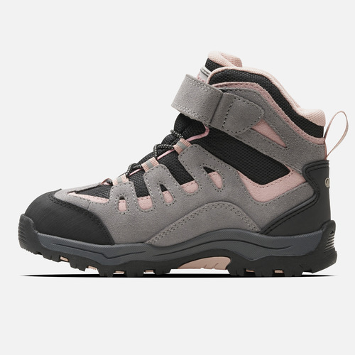 Botín Niña Puelo Cs Hi Velcro Gris / Damasco Lippi I25