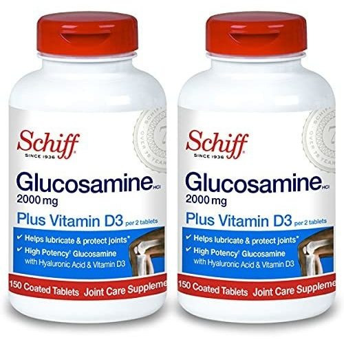 Schiff Glucosamina Con Vitamina D3 Y Cido Hialurnico, 2000