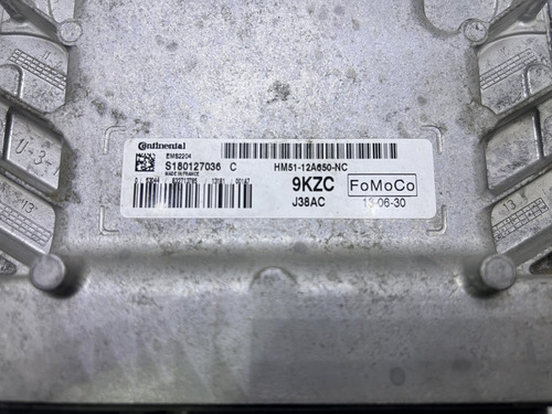 Ecu Ford Focus 1.6 Ems2204 / Hm51-12a650-nc / S180127036 (Usado)