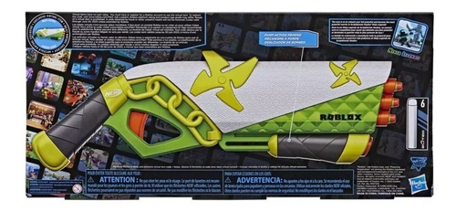 Lanzador Nerf Roblox Scorpion Dardos - Hasbro / Diverti