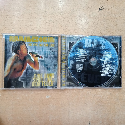 Imagen 3 de 3 de Rammstein - Das Spiel Mit Dem Feuer Cd Como Nuevo. Importado