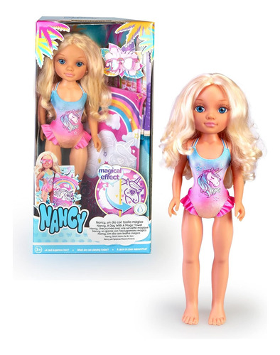 Famosa - Muñeca Nancy Un Dia Con Toalla Magica