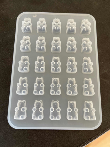 Imagen 1 de 2 de Molde Silicona Resina Joyeria 25 Osos Ideal Accesorios