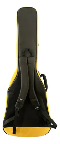 Bag Violão Folk Tagima 20mm Gig Solid Trip Ybk Amarelo Preto Bag Violão Folk Tagima 20mm Gig Solid Trip Ybk Amarelo Preto