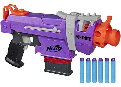 Lanzamiento De Dardos Motorizado Nerf Fortnite Smge Blaster