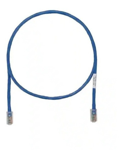 Cable De Red Panduit Cat6 24 Awg Color Azul 7ft