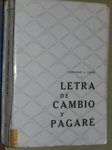 * Letra De Cambio Y Pagare - Fernando Legon