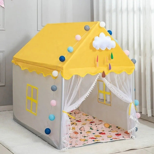 Tienda Para Niños Casa Carpa Castillo Princesa Grande Ju [u]