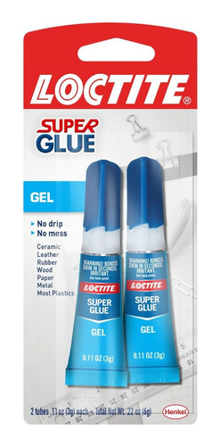 Set De 2 Pegamentos De 0.11 Onzas Loctite Super Glue