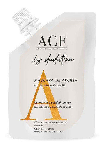 Mascara Facial Arcilla Acf By Dadatina