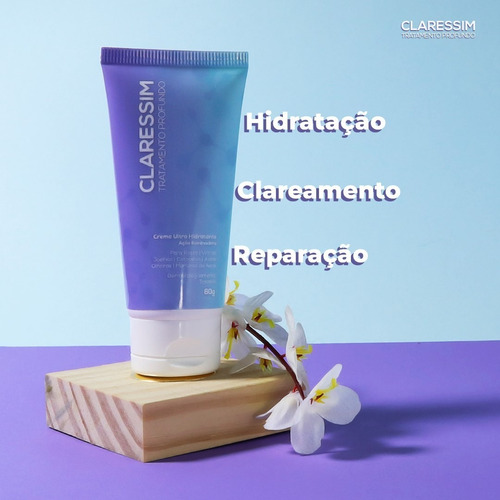Creme Clareador Tratamento Profundo Contra Manchas Claressim Tipo De Pele Qualquer Tipo De Pele