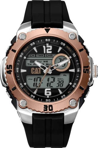 Reloj Cat Sportica Hombre Analogo Digital Wr100m 