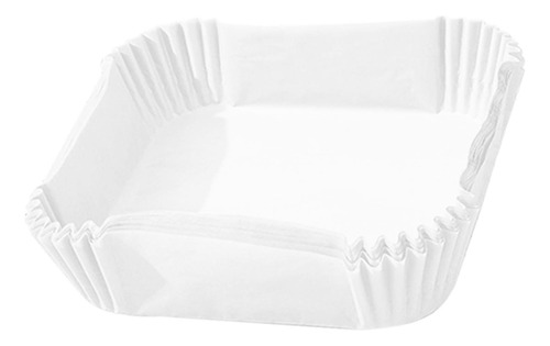 Air Fryer Disposable Paper Liner, 30pcs Non-stick White