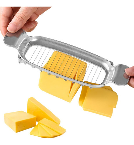 Fatiador De Queijo Em Aço Inoxidável, Fatiador De Alimentos