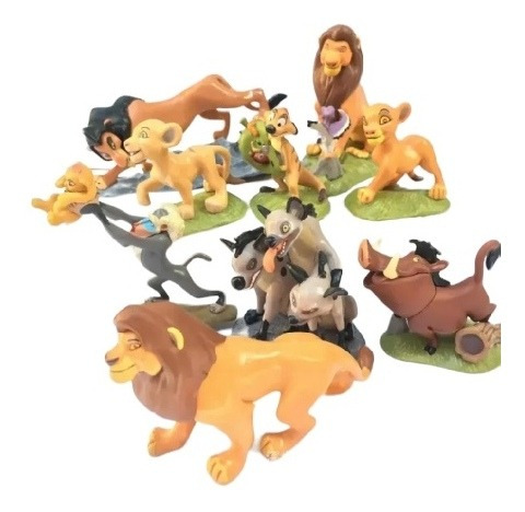 Rey Leon Set Simba Mufasa Nala Rafiki Scar Timon Pumba Zaz